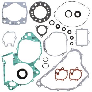 Honda CR250R Complete Gasket Kit - Vertex Pistons - with Oil Seals - `02-`04